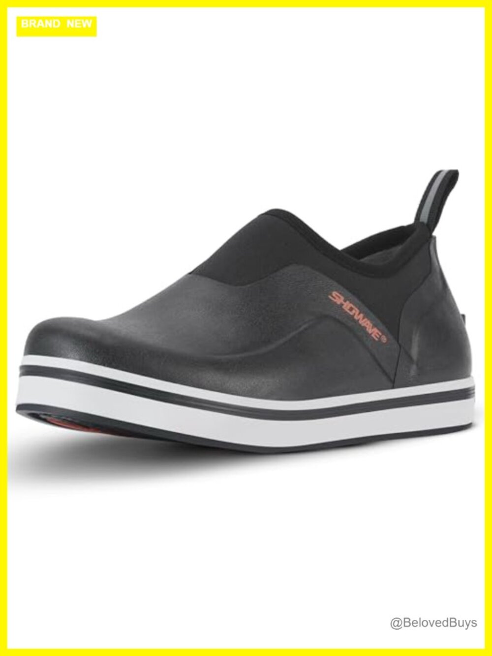 Women's Deck Shoes Waterproof Non-Slip Rubber Rain Boots Low Cut